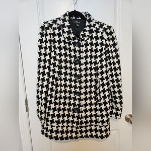 Style & Co houndstooth jacket size 10